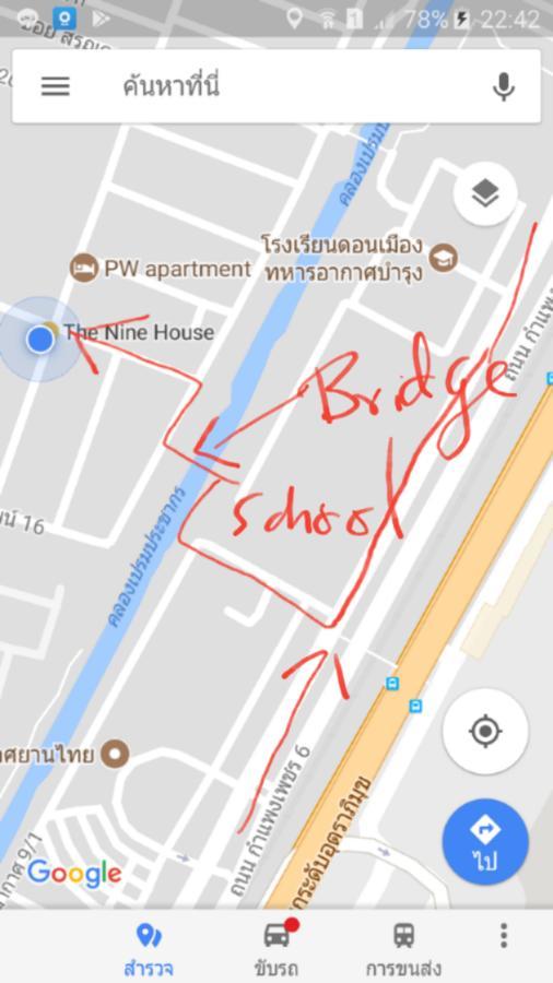 The Nine House Hostel Bangkok Bagian luar foto
